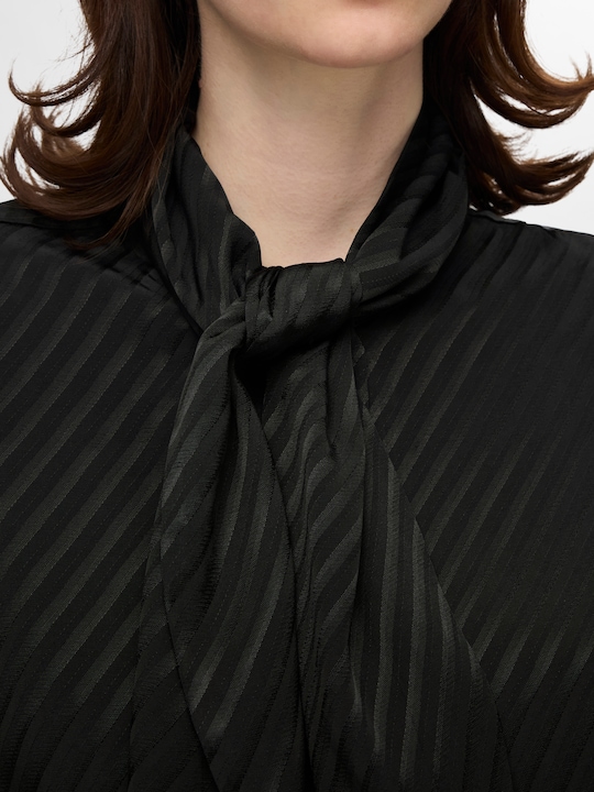 Actual product image Selected Femme Bow satin blouse (36)