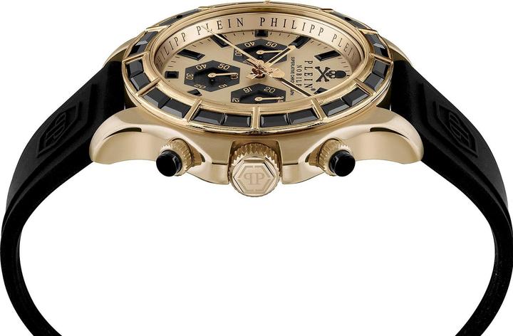 Produktbild Philipp Plein PWVAA0223 Street Couture Chronograph Herrenuhr 43mm 5ATM (Chronograph, 43 mm)