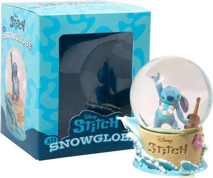 Actual product image Grupo Erik STITCH - Surf - Boule à Neige 80mm