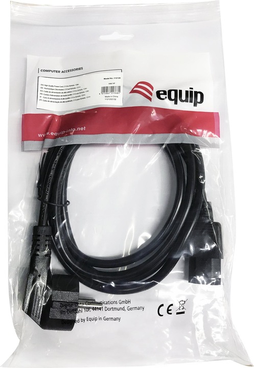 Produktbild equip Stromkabel CEE 7/7 (SCHUKO) (M) (1.80 m)