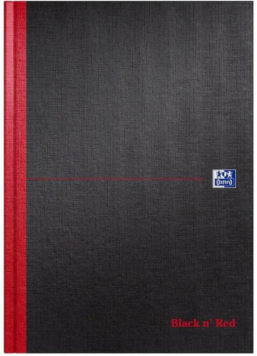 Image du produit Oxford Black n'Red carnet de notes relié A4 (A4, Blanc, Couverture rigide)