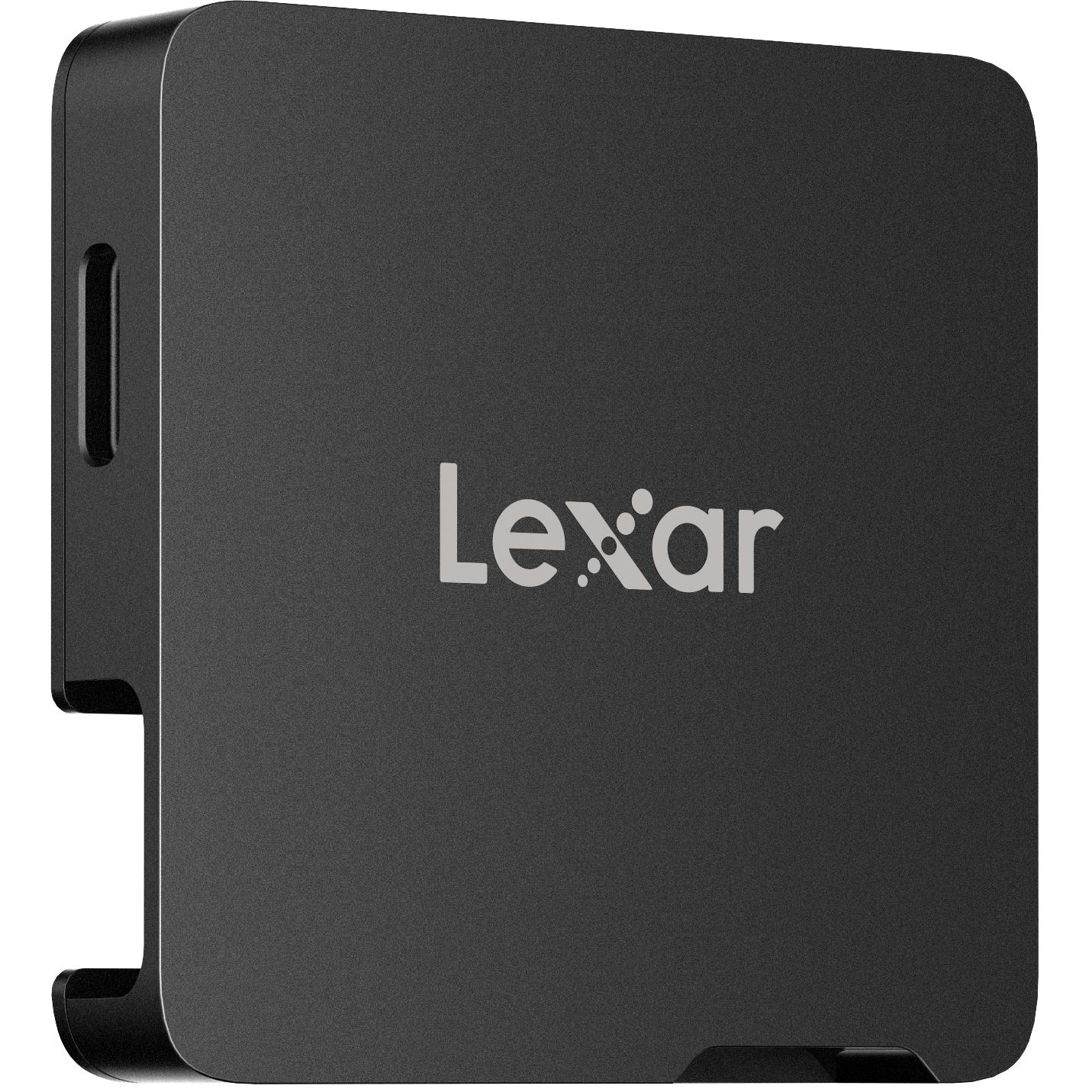 Thumbnail - Lexar rofessional Go SL400 Hub (USB-C), Dockingstation + USB Hub, Schwarz