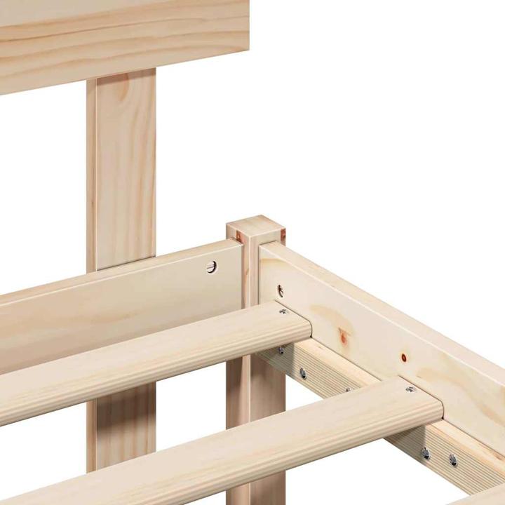 Actual product image vidaXL Bettgestell (100 x 200 cm)