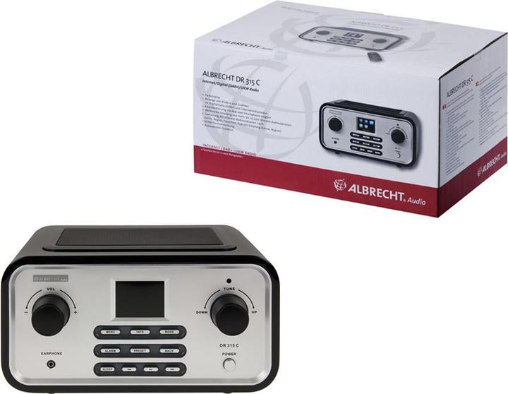 Image du produit Albrecht Dr 315 C (Webradio, DAB+ DAB, FM, WiFi)
