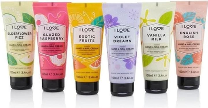 Actual product image I Love... Hand Cream Glazed Raspberry Hand & Nail Cream 100 ml (100 ml)