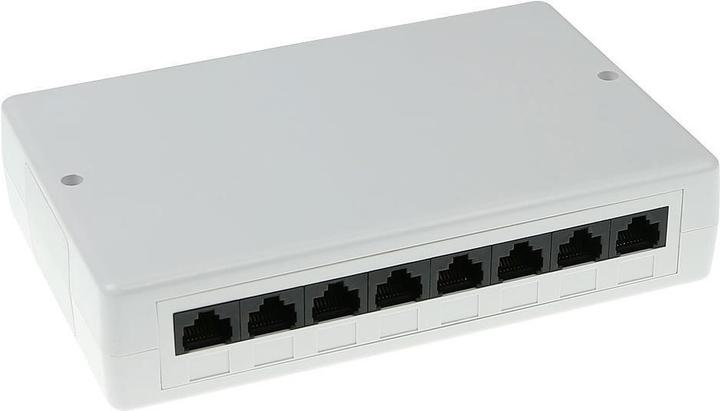 Immagine prodotto ACT Scatola montata a superficie non schermata a 8 porte CAT5E. Tipo: CAT5E Mountbox c5e 8 prt non