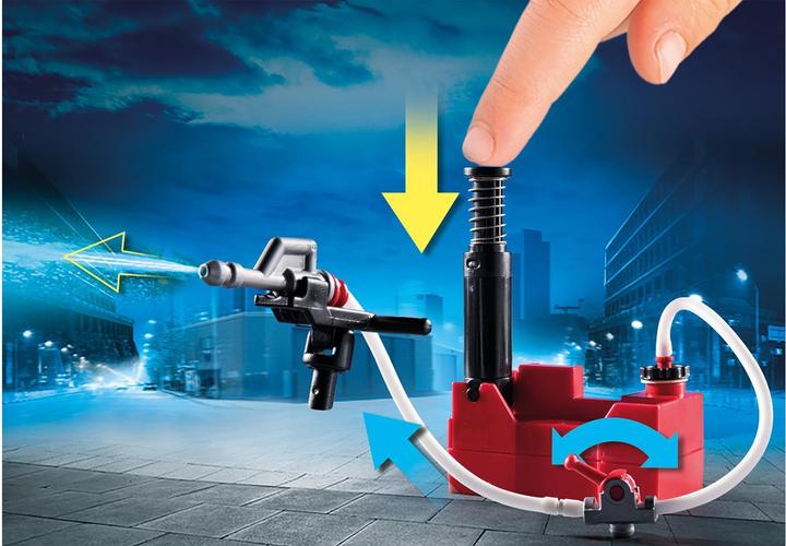 Actual product image Playmobil Fire truck: US Tower Ladder (70935, Playmobil City Action)
