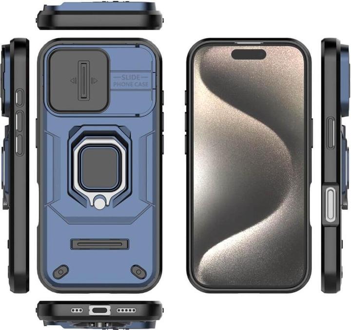 Produktbild Cover-Discount iPhone 16 Pro - Armor Case mit Kickstand (Apple iPhone 16 Pro)
