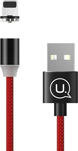 Produktbild Usams USB-A - lightning cable, 1 m red (63738-uniw) (1 m, USB 2.0)