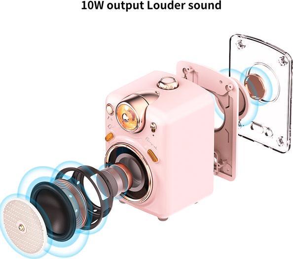 Actual product image Divoom Fairy-OKpink