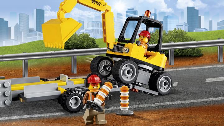 Immagine prodotto LEGO Pulitori stradali ed escavatori (60152, LEGO City)