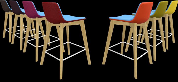 Produktbild Narbutas Twist & Sit Barhocker