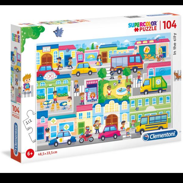 Immagine prodotto Clementoni Puzzle nella città 104pcs. (104 pezzi)