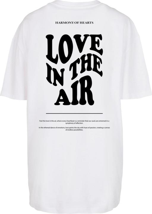 Actual product image Merchcode Ladies Love In The Air Oversized Boyfriend Tee - 136255 (XL)