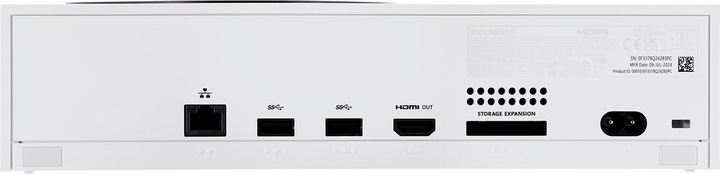 Actual product image Microsoft Xbox Series S - 1TB Robot White