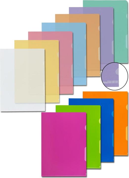 Actual product image Kolma A4 grained superstrong folder red (A4, 10 x)