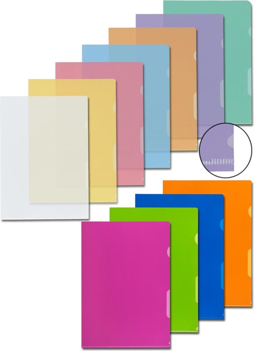 Immagine prodotto Kolma Cartella A4 granulata superstrong rossa (A4, 10 x)