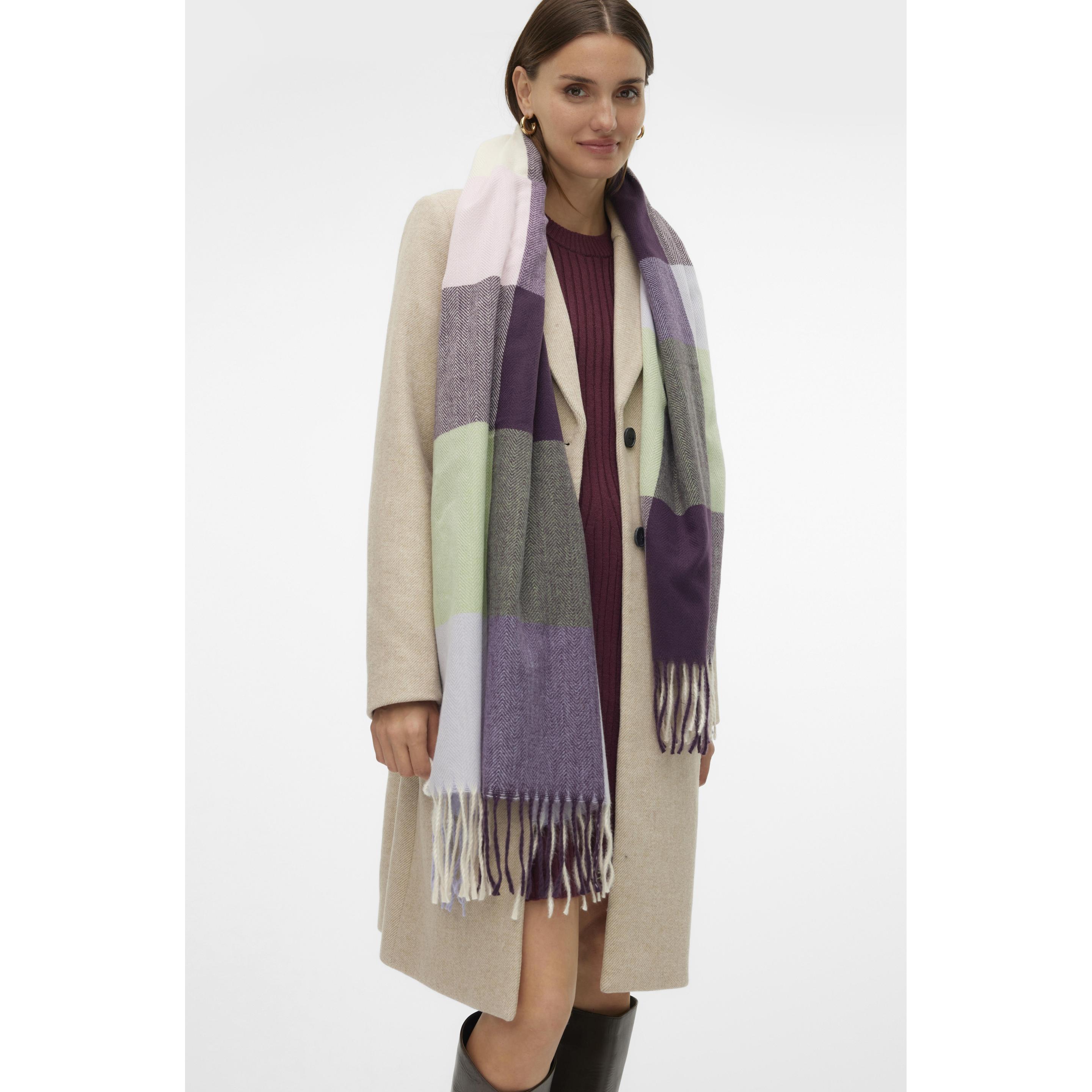 Thumbnail - Vero Moda, Damen, Schal, Vmellen Woven Scarf Ga, Grau
