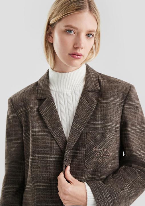 Immagine prodotto s.Oliver Indoor-Blazer Oversized Karoblazer (40)