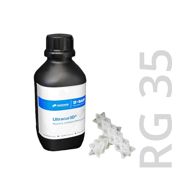 Actual product image Basf Ultracur3D RG 35 Transparent 1.000 g (Transparent, 1000 g)