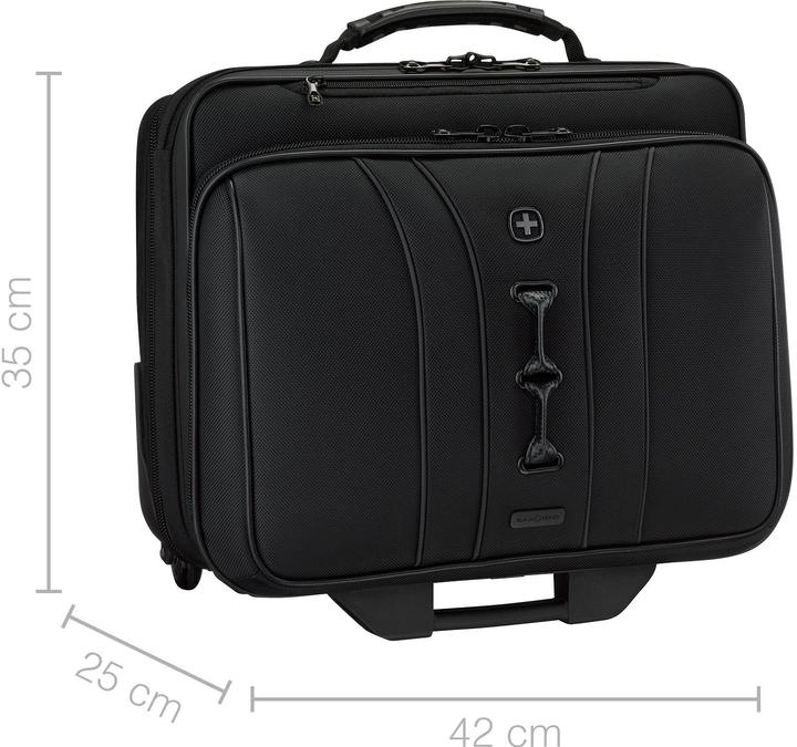 Produktbild Wenger Legacy Black Series 15.6" Trolley-Laptop-Tasche mit Tablet-Fach - schwarz (15.60")