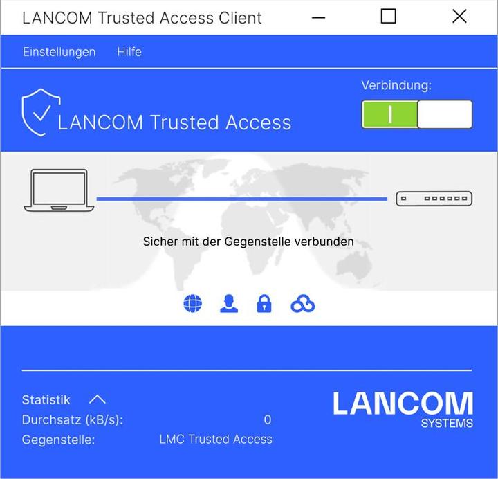 Produktbild Lancom Systems Lizenz für 100 LTA-Benutzer, sicherer Re (100 Geräte, 12 Monate)
