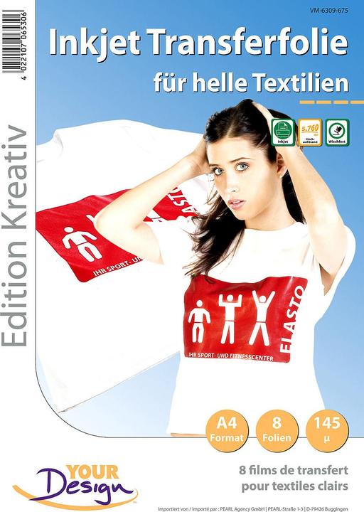 Produktbild Your Design T-Shirt Transferfolien (8x)