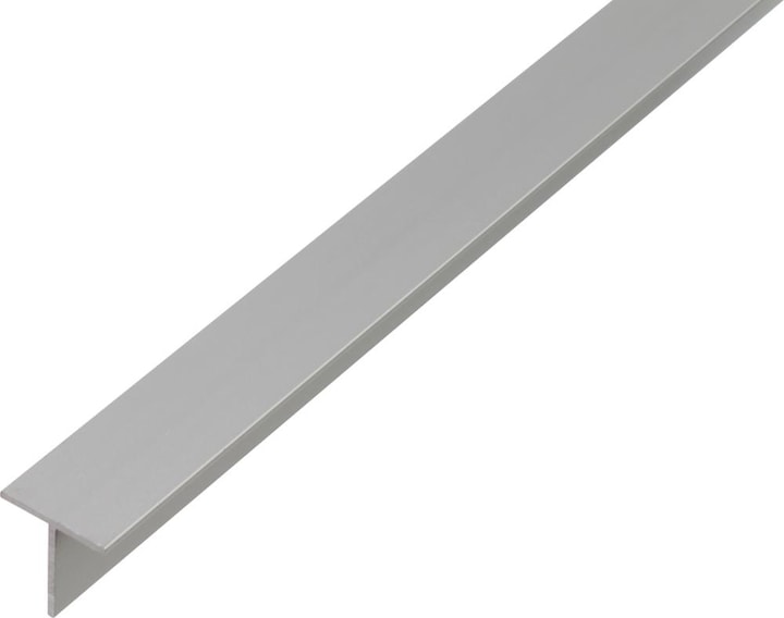 Kaiserthal Profilo a T in alluminio argento 20x20x1.5mm, 2m