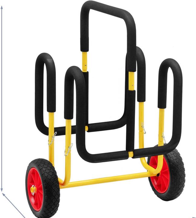 MSW SUP transport trolley - for 2 boards - 75 kg (75 kg)