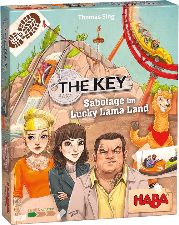 Produktbild Haba The Key – Sabotage im Lucky Lama Land (Deutsch, Italienisch, Französisch, Englisch)