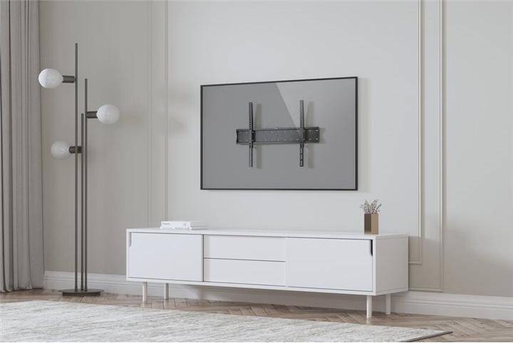 Produktbild equip Pro Fixed TV Wall Mount Bracket - Klammer für Flachbildschirm - Stahl - pulverbe (Wand, 55 kg, 32" - 55")