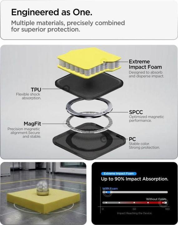 Immagine prodotto Spigen Tough Armor MagSafe (Samsung Galaxy S26, Samsung Galaxy S26+)