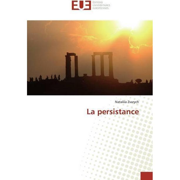 La persistance, Fachbücher von Nataliia Zvarych