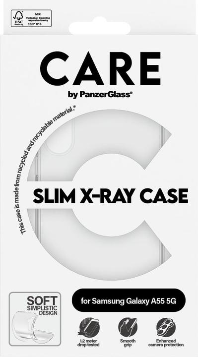 Produktbild PanzerGlass Fashionable Case Transparent X-Ray Soft Basic Samsung A55 5G (Samsung Galaxy A55)