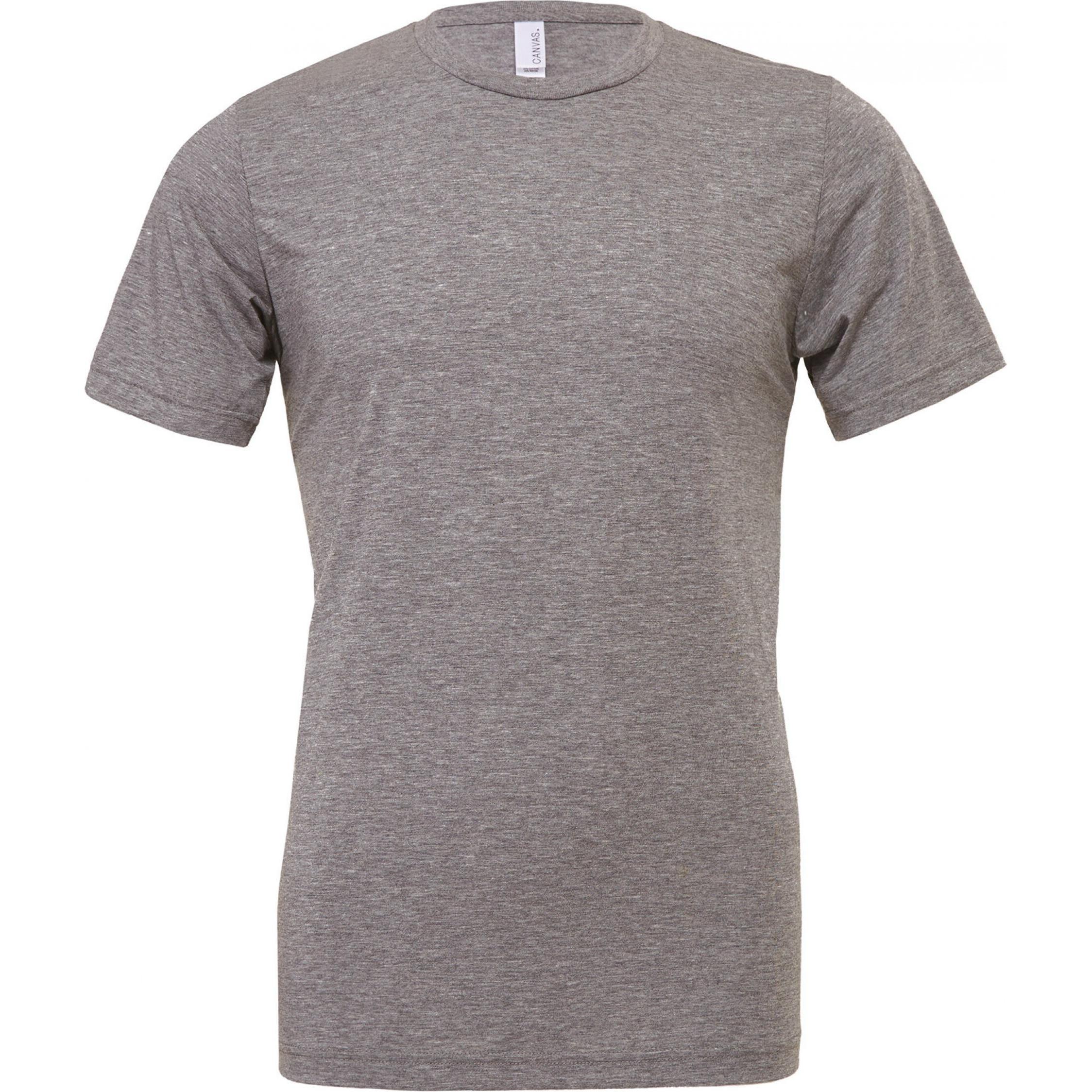 Bella Canvas, Herren, Shirt, Triblend Tee, Grau, (XL)