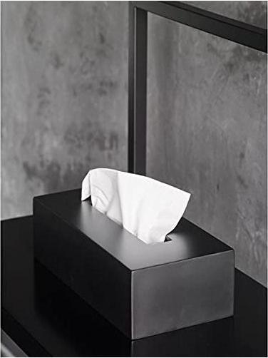 Image du produit Aquanova Kosmetiktuchbox Moon Schwarz, Polymarmor