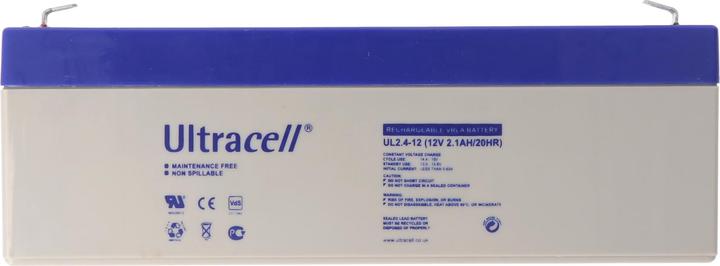 Immagine prodotto Ultracell Batteria ABUS allarme sirena luce lampeggiante SG1800 Jablotron Oasis (1 pz., Specifico del dispositivo, 2400 mAh, Accumulatore di carica elettrica)