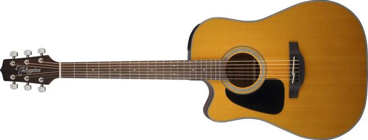Actual product image Takamine Acoustic guitar, G-series, GD30CE LH NAT, dreadnought/C, left-handed (Western guitar, Mahogany, Ovangkol)