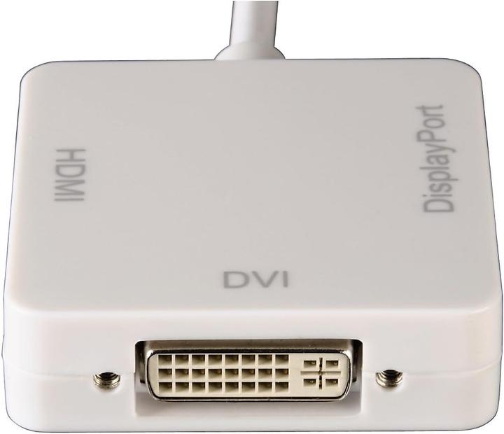 Produktbild Hama Mini-DisplayPort zu (DP, DVI, HDMI, 15 cm)