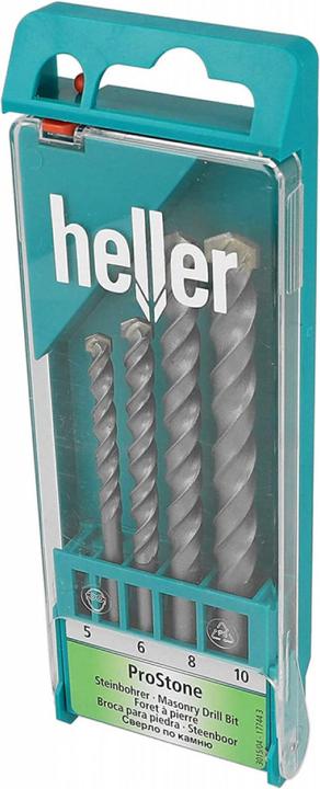 Produktbild Heller Hartmetall Stein-Spiralbohrer- (10 mm, 5 mm, 6 mm, 8 mm)