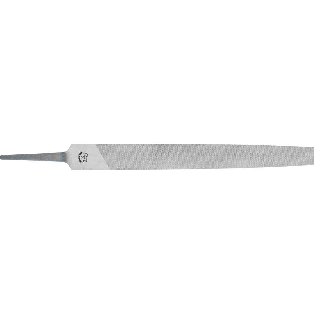 Pferd, Raspel + Feile, Mühlsägefeile gerade Kanten Flachspitz 150mm Hieb 3 für feines Schärfen (Hieb 3, 150 mm)