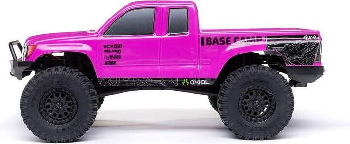 Actual product image Axial Rock Crawler SCX24 Base Camp 4WD, Pink RTR 1:24 (RTR Ready-to-Run)