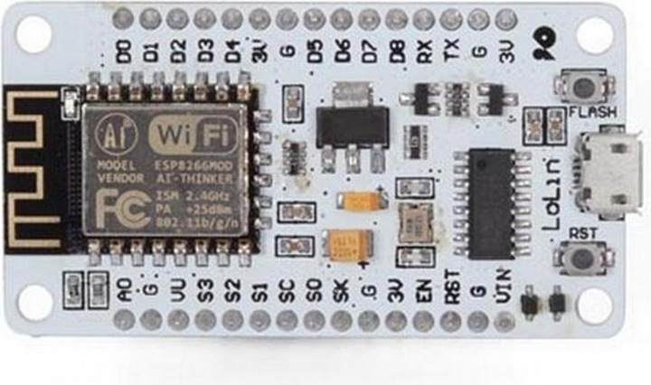 Actual product image Whadda Developer board ESP8266 NodeMCU V2 LUA