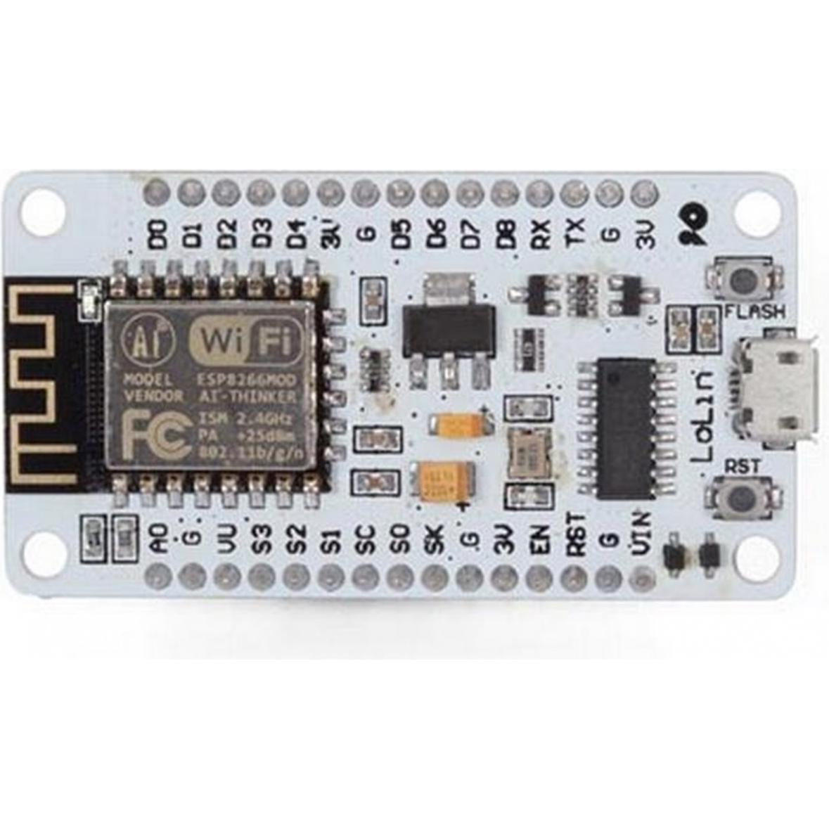 Thumbnail - Whadda Entwicklerboard ESP8266 NodeMCU V2 LUA, Entwicklungsboard + Kit