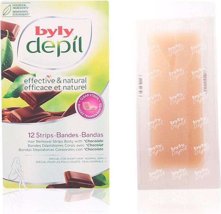 Byly DEPIL bandas corporales chocolate 12 uds (12 x)