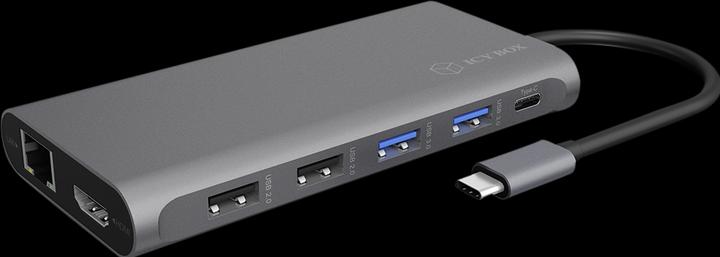 Image du produit Icy Box IB-DK4050-CPD (USB-C, 12 Ports)