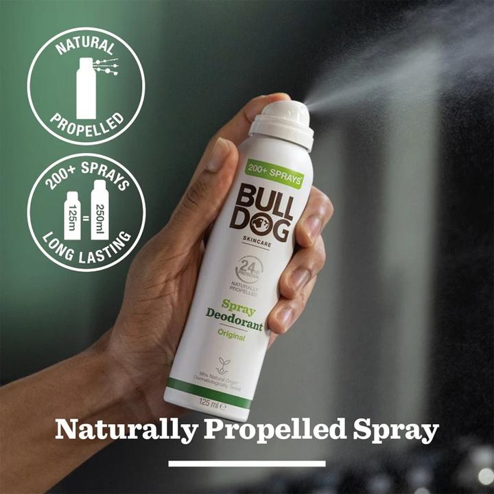 Produktbild Bulldog Original Spray Deodorant für Männer - Natural Skincare (Spray, 125 ml)