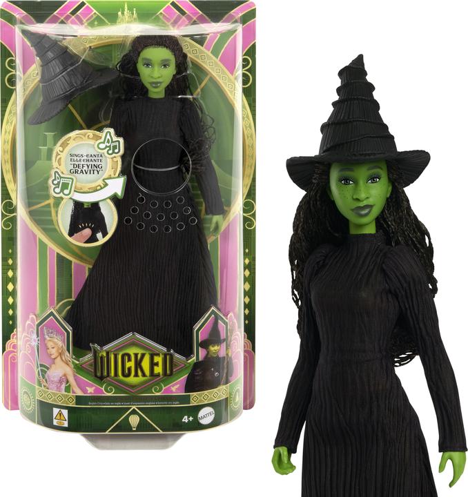 Produktbild Mattel Puppe mit Sound Singende Elphaba *Deutsche Version*