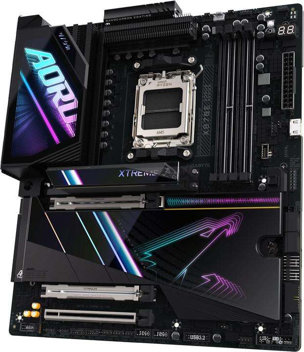 Actual product image Gigabyte X870e Aorus Xtreme Ai Top (AM5, AMD X870E, E-ATX)