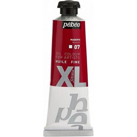 Pebeo, Künstlerfarbe + Bastelfarbe, XL Feine Ölfarben (Magenta, 37 ml)